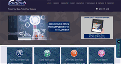 Desktop Screenshot of comtech.wgwdesigns.com